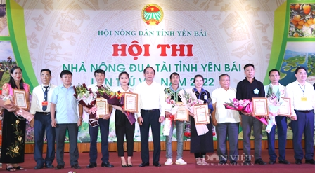 Hội thi Nhà nông đua tài lần thứ 6 tỉnh Yên Bái trao 2 giải Ấn tượng nhất, 2 giải xuất sắc nhất
